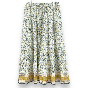 NWT Trovata Makena Floral Skirt in Honey Ivy